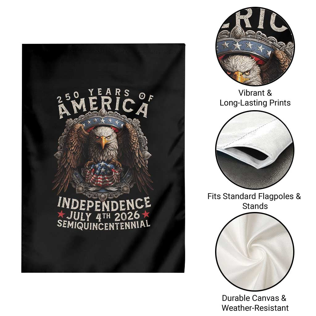 250 years Of America Independence Garden Flag 250th American Anniversary Bald Eagle TS11 Print Your Wear
