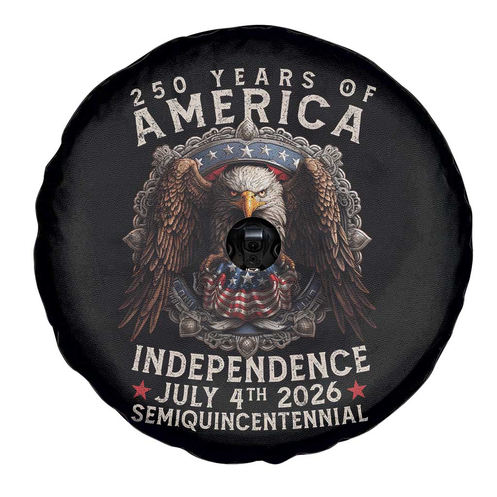 250 years Of America Independence Spare Tire Cover 250th American Anniversary Bald Eagle TS11 Print Your Wear
