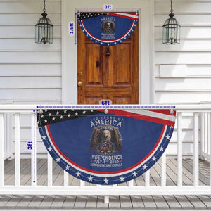 250 years Of America Independence Patriotic Fan Flag 250th American Anniversary Bald Eagle