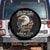 Patriotic USA Army Military 250th Anniversary Spare Tire Cover 250 Years Of Defending Liberty Since 1775 - Print Your Wear