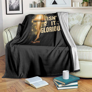 Funny Christmas Movie Leg Lamp Throw Blanket Isnt It Glorious TS11 Print Your Wear