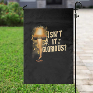 Funny Christmas Movie Leg Lamp Garden Flag Isnt It Glorious TS11 Print Your Wear