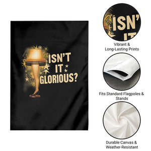Funny Christmas Movie Leg Lamp Garden Flag Isnt It Glorious TS11 Print Your Wear