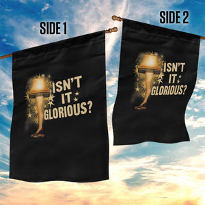 Funny Christmas Movie Leg Lamp Garden Flag Isnt It Glorious TS11 Print Your Wear
