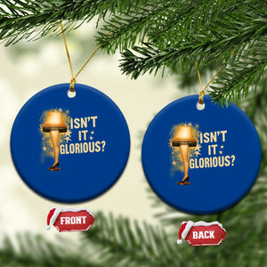 Funny Christmas Movie Leg Lamp Ceramic Ornament Isnt It Glorious TS11 1pc Blue Print Your Wear