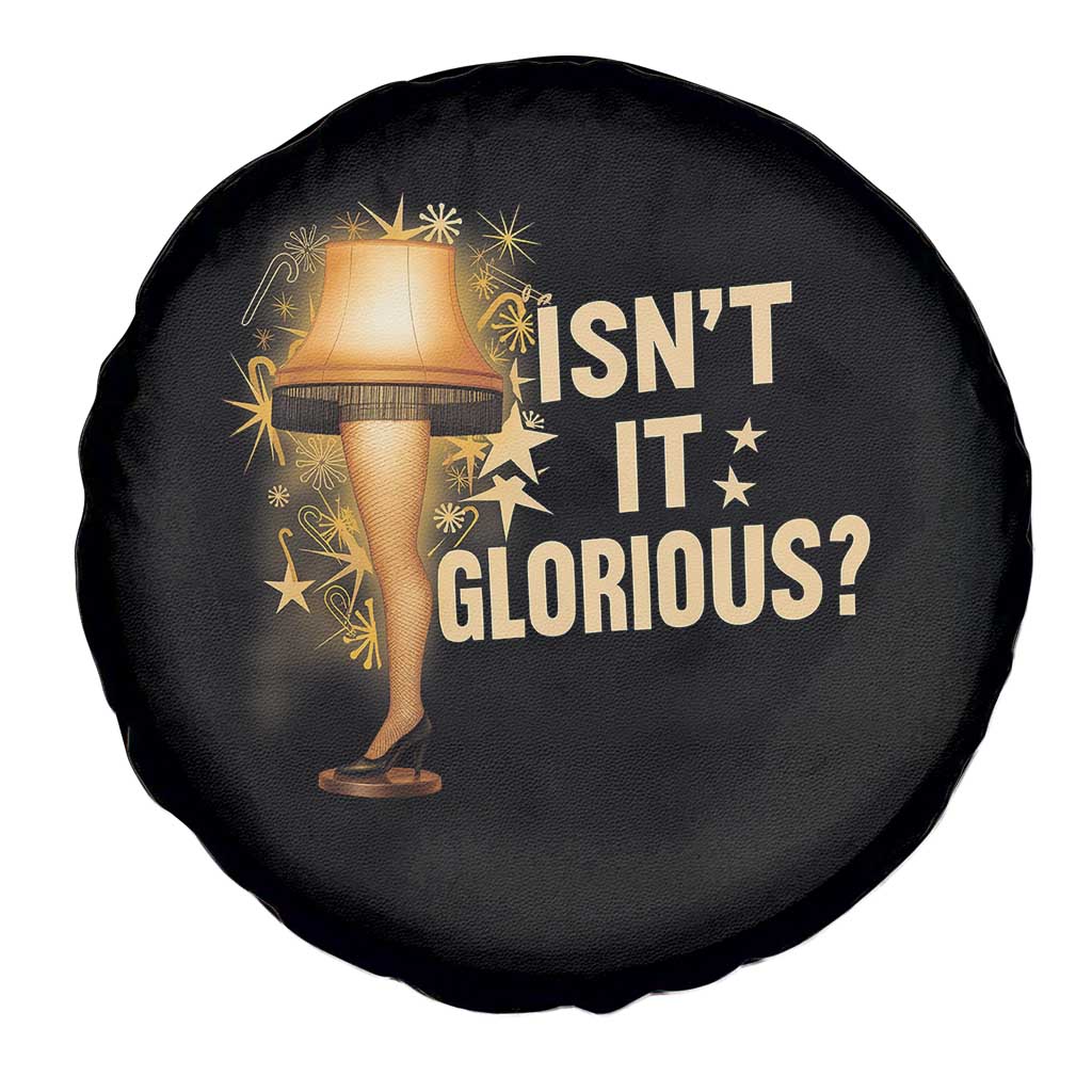 Funny Christmas Movie Leg Lamp Spare Tire Cover Isnt It Glorious TS11 Print Your Wear