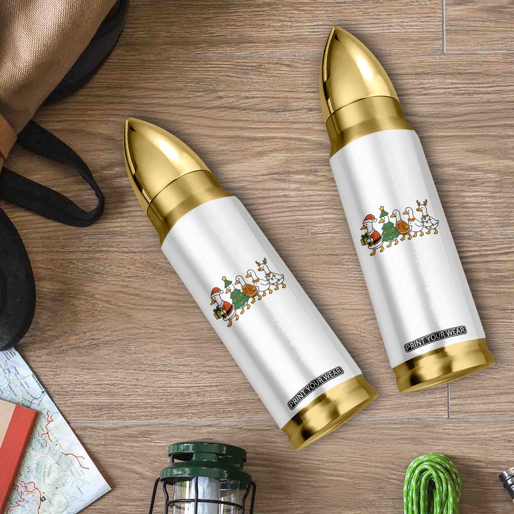 Funny Christmas Silly Goose Poultry Animal Lovers Bullet Tumbler TS11 Print Your Wear