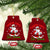 Funny Black Santa Says Six Seven Ceramic Ornament Xmas 67 Meme African American Santa Gen Alpha Slang TS11 Print Your Wear
