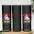 Funny Black Santa Says Six Seven Skinny Tumbler Christmas 67 Meme African American Santa Gen Alpha Slang TS11 Print Your Wear