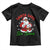 Funny Black Santa Says Six Seven Toddler T Shirt Christmas 67 Meme African American Santa Gen Alpha Slang TS11 Black Print Your Wear