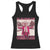 Funny Pink Trump Christmas Racerback Tank Top I'll Be Home For Christmas White House TS11 Black Print Your Wear