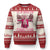Funny Pink Trump Xmas Ugly Christmas Sweater I'll Be Home For Christmas White House TS11 Red Print Your Wear