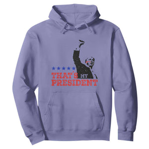 That's My President Trump 2024 Hoodie President 45 And 47 US Election TS11 Violet Print Your Wear