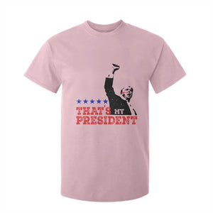 That's My President Trump 2024 T Shirt For Kid President 45 And 47 US Election TS11 Light Pink Print Your Wear