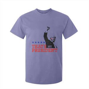 That's My President Trump 2024 T Shirt For Kid President 45 And 47 US Election TS11 Violet Print Your Wear