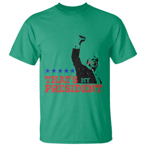 That's My President Trump 2024 T Shirt President 45 And 47 US Election TS11 Irish Green Print Your Wear