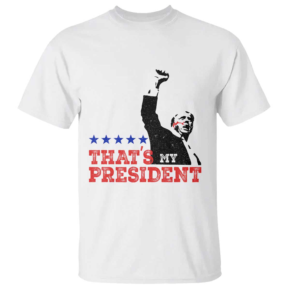 That's My President Trump 2024 T Shirt President 45 And 47 US Election TS11 White Print Your Wear