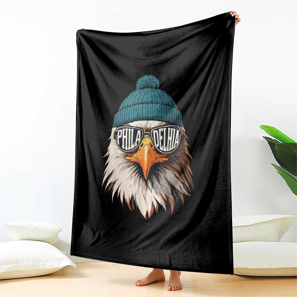 Philadelphia Fan Throw Blanket Eagles Sport Philly Fan Game Day TS11 Print Your Wear
