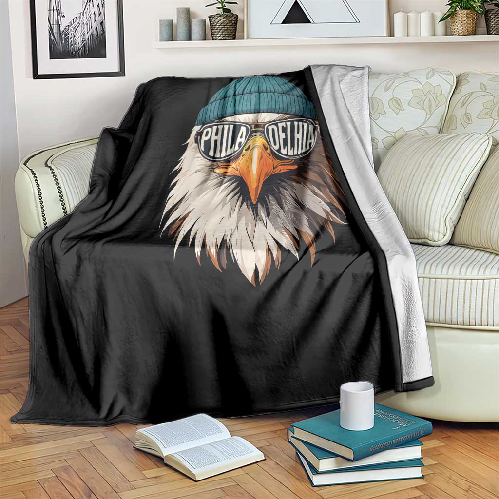 Philadelphia Fan Throw Blanket Eagles Sport Philly Fan Game Day TS11 Print Your Wear
