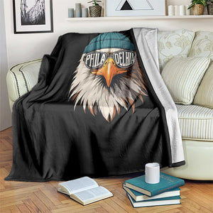 Philadelphia Fan Throw Blanket Eagles Sport Philly Fan Game Day TS11 Print Your Wear