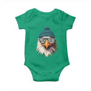 Philadelphia Fan Baby Onesie Eagles Sport Philly Fan Game Day TS11 Irish Green Print Your Wear