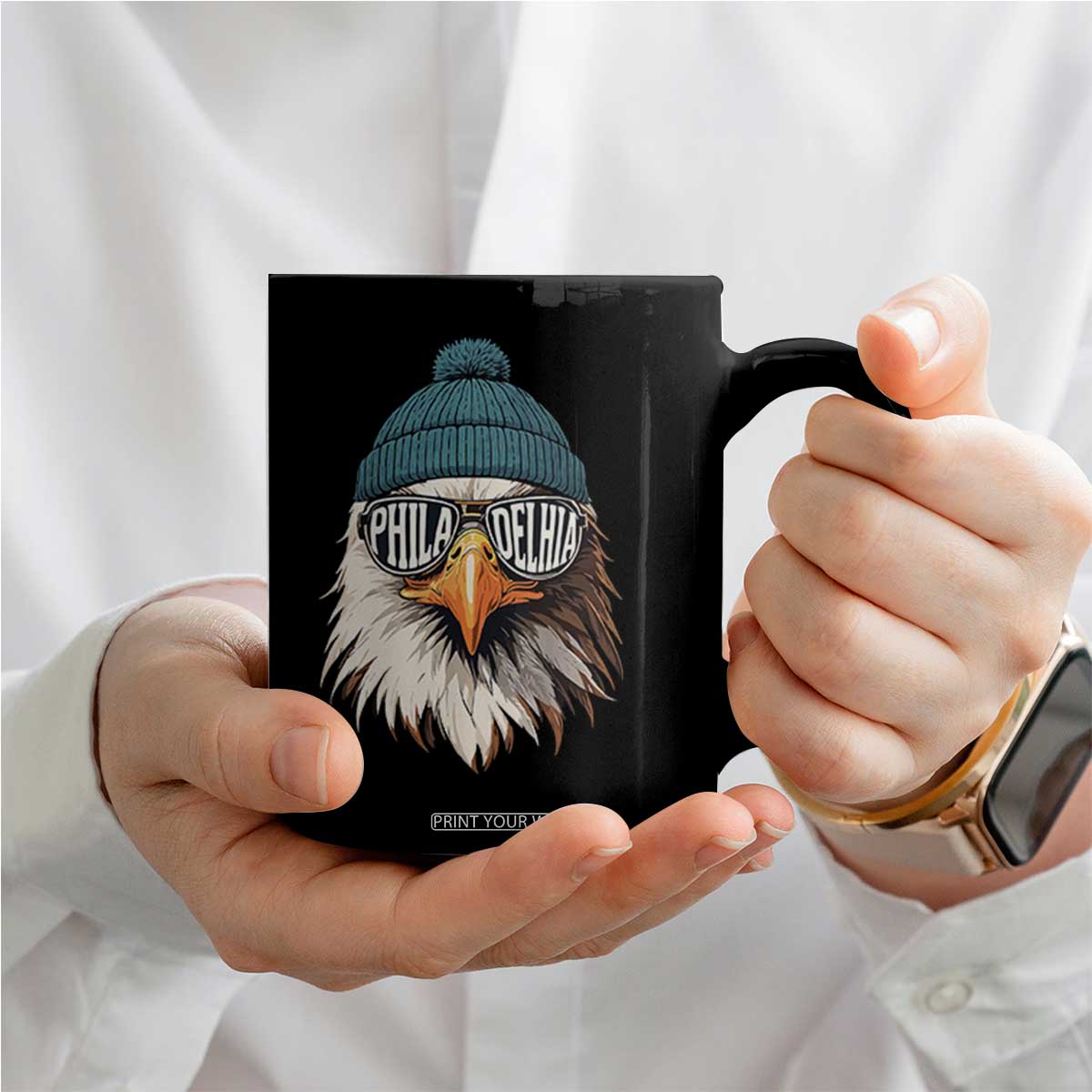 Philadelphia Fan Coffee Mug Eagles Sport Philly Fan Game Day TS11 Print Your Wear