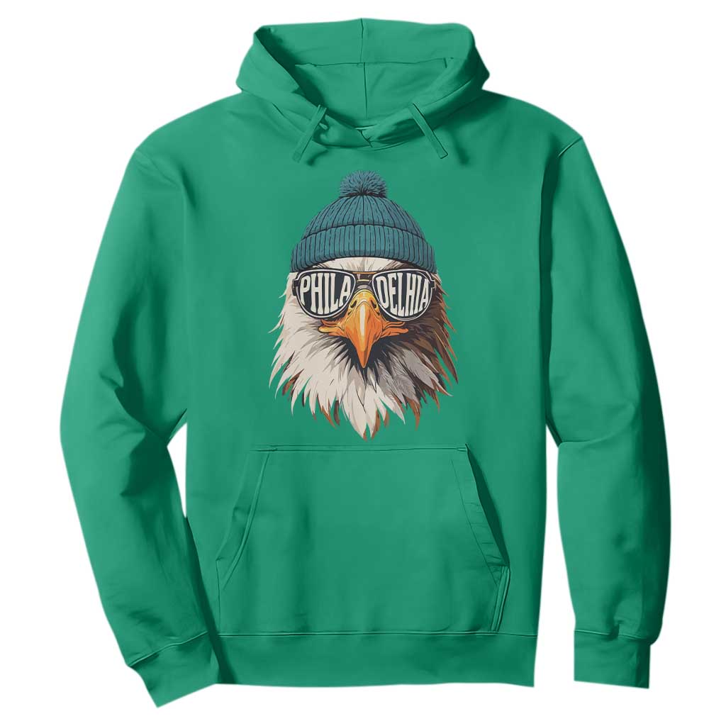 Funny PFE Game Day Hoodie Green Sunglasses Football Lover TS11 Irish Green Print Your Wear