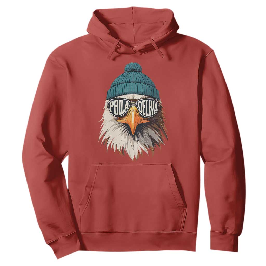 Philadelphia Fan Hoodie Eagles Sport Philly Fan Game Day TS11 Red Print Your Wear
