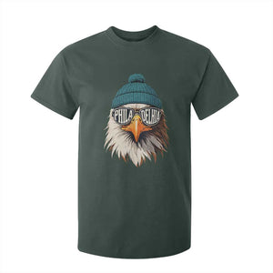 Philadelphia Fan T Shirt For Kid Eagles Sport Philly Fan Game Day TS11 Dark Forest Green Print Your Wear