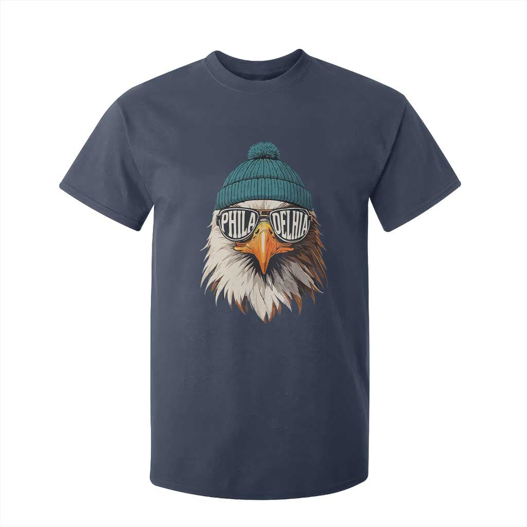 Funny PFE Game Day T Shirt For Kid Green Sunglasses Football Lover TS11 Navy Print Your Wear