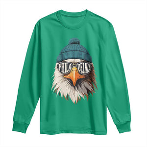 Funny PFE Game Day Long Sleeve Shirt Green Sunglasses Football Lover TS11 Irish Green Print Your Wear