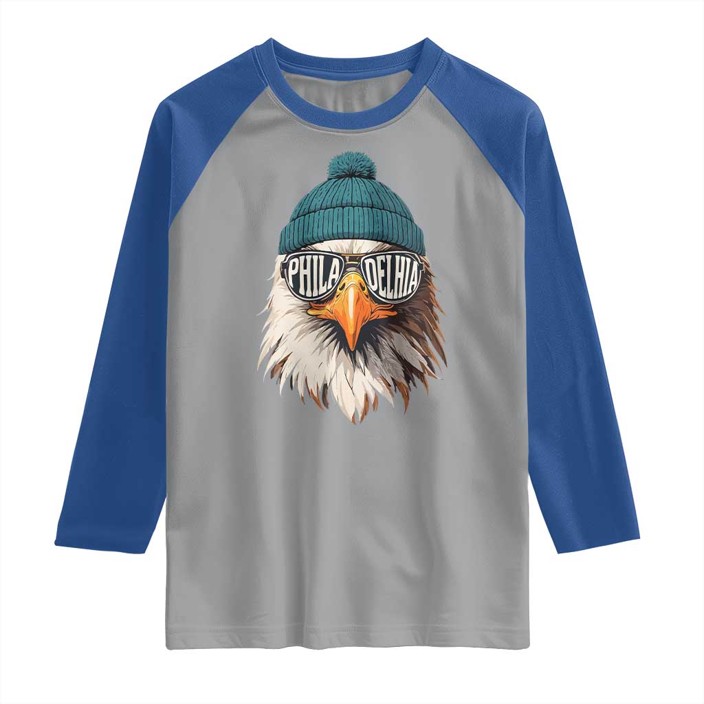 Funny PFE Game Day Raglan Shirt Green Sunglasses Football Lover TS11 Sport Gray Royal Print Your Wear