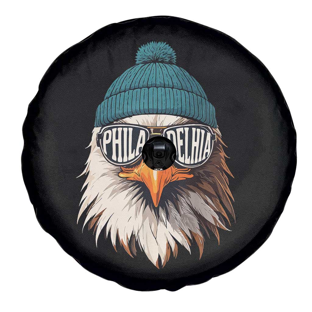 Funny PFE Game Day Spare Tire Cover Green Sunglasses Football Lover TS11 Print Your Wear