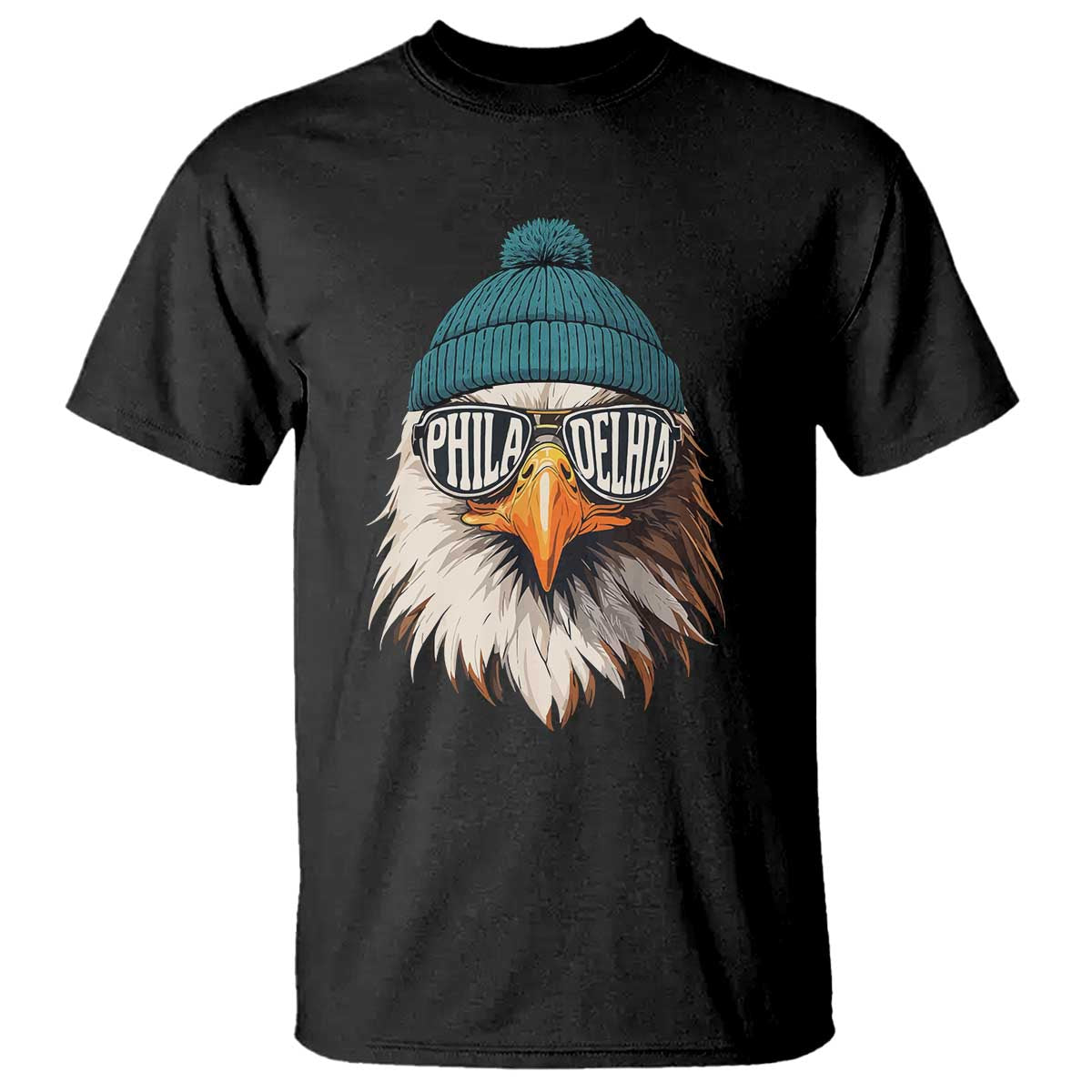 Philadelphia Fan T Shirt Eagles Sport Philly Fan Game Day TS11 Black Print Your Wear