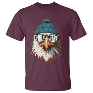 Philadelphia Fan T Shirt Eagles Sport Philly Fan Game Day TS11 Maroon Print Your Wear