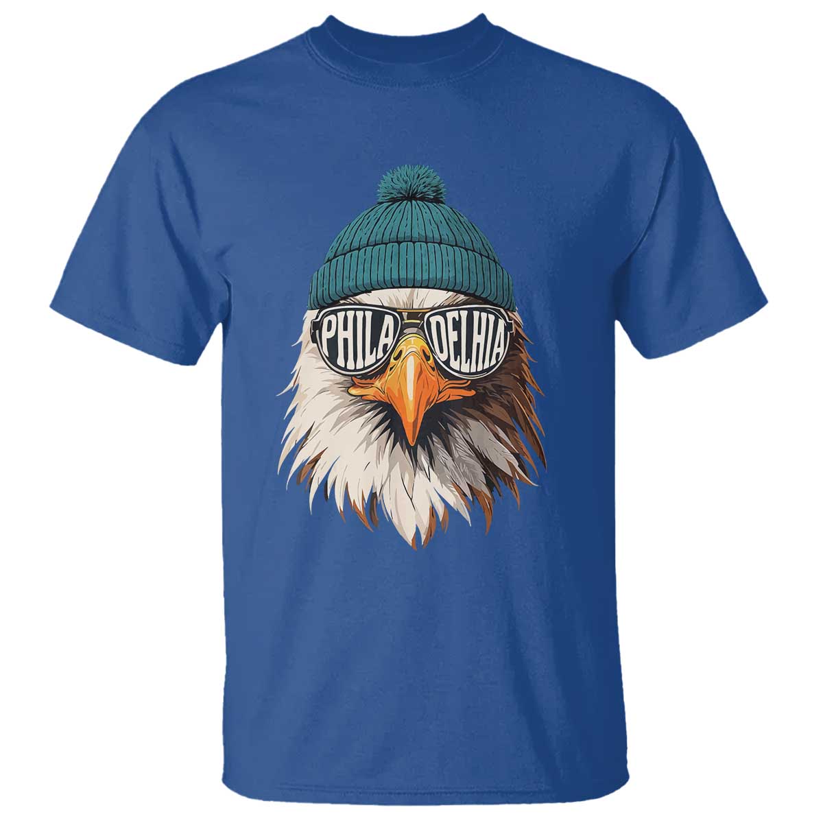 Philadelphia Fan T Shirt Eagles Sport Philly Fan Game Day TS11 Royal Blue Print Your Wear