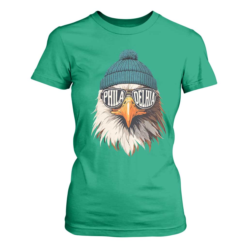 Philadelphia Fan T Shirt For Women Eagles Sport Philly Fan Game Day TS11 Irish Green Print Your Wear