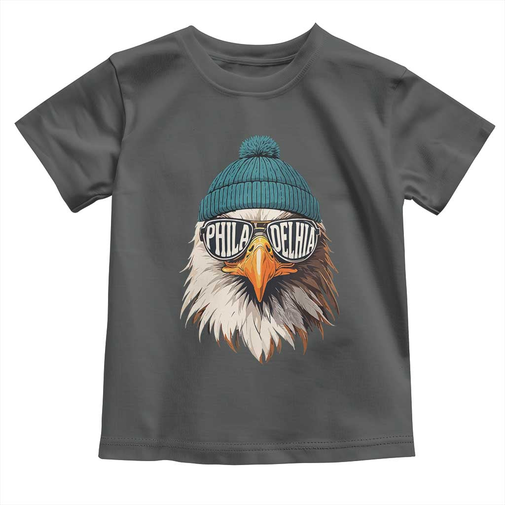 Funny PFE Game Day Toddler T Shirt Green Sunglasses Football Lover TS11 Dark Heather Print Your Wear