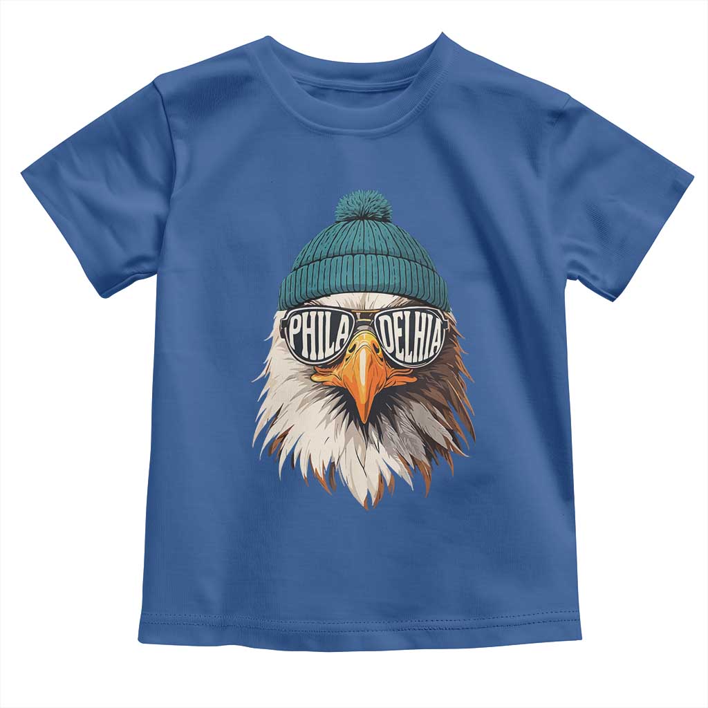 Funny PFE Game Day Toddler T Shirt Green Sunglasses Football Lover TS11 Royal Blue Print Your Wear