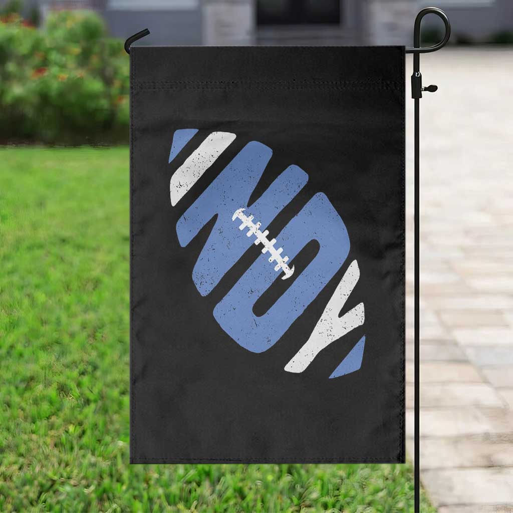 IFC Blue Football Lovers Game Day Garden Flag TS11 Print Your Wear