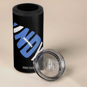 IFC Blue Football Lovers Game Day 4 in 1 Can Cooler Tumbler TS11 Print Your Wear