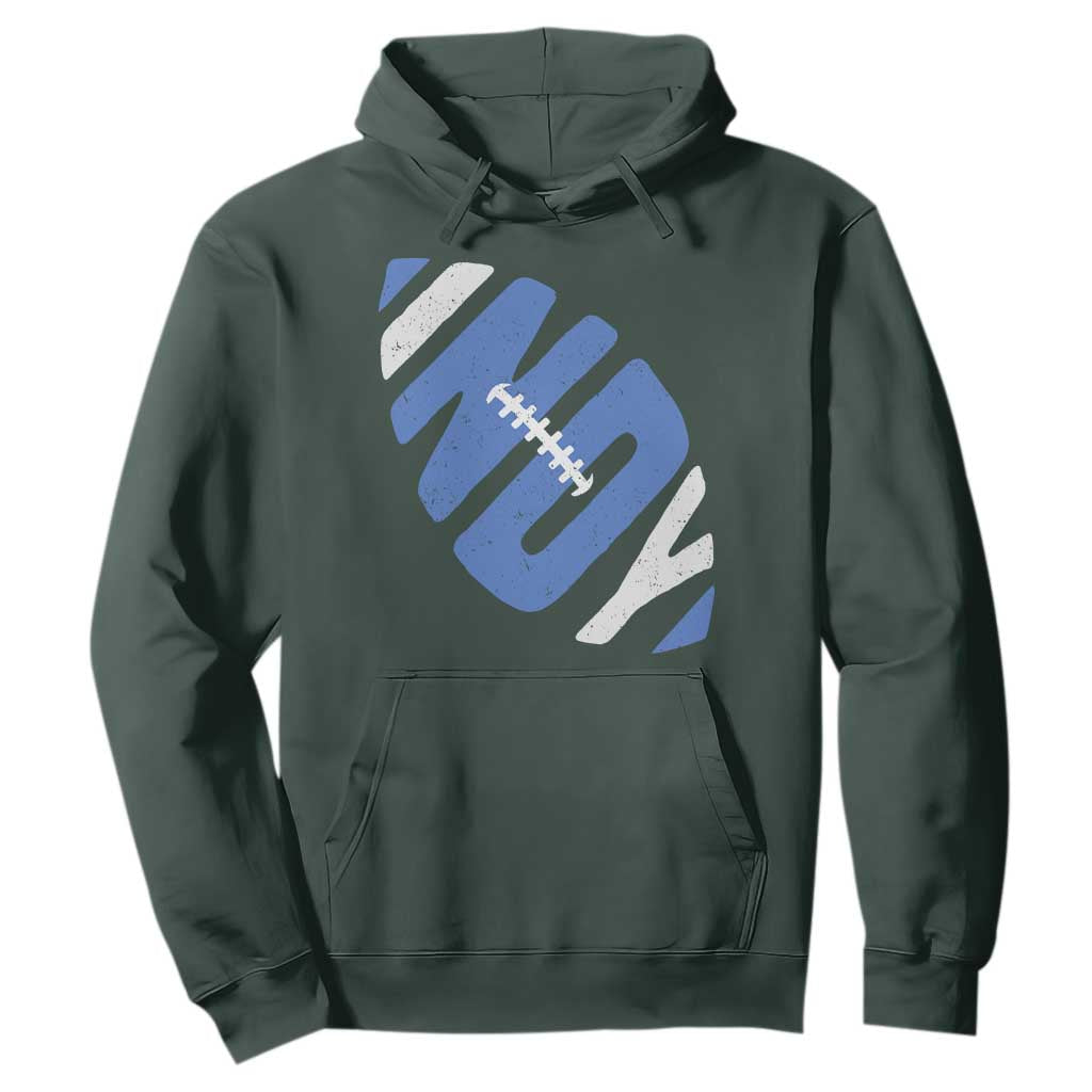 IFC Blue Football Lovers Game Day Hoodie TS11 Dark Forest Green Print Your Wear