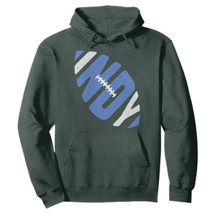 IFC Blue Football Lovers Game Day Hoodie TS11 Dark Forest Green Print Your Wear