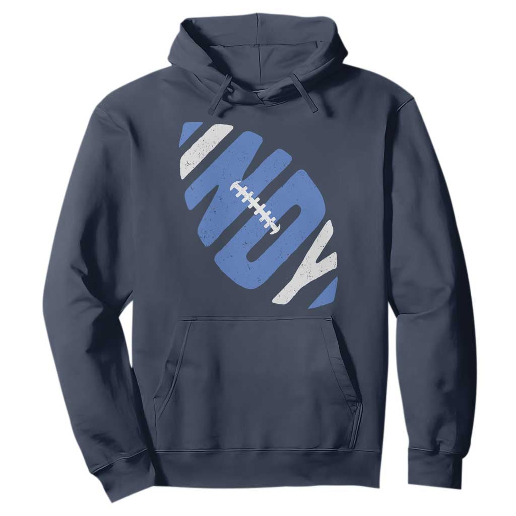 IFC Blue Football Lovers Game Day Hoodie TS11 Navy Print Your Wear