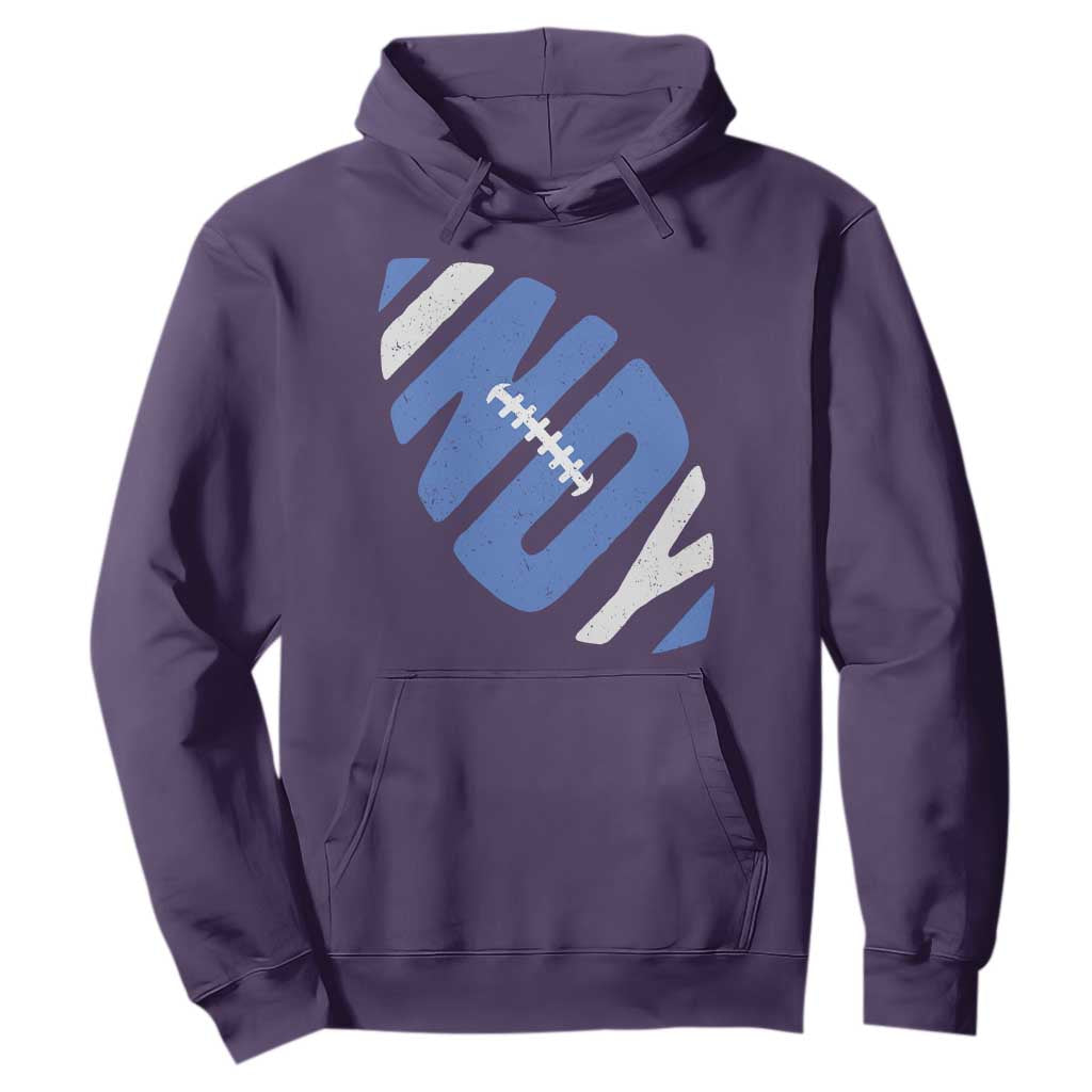IFC Blue Football Lovers Game Day Hoodie TS11 Purple Print Your Wear