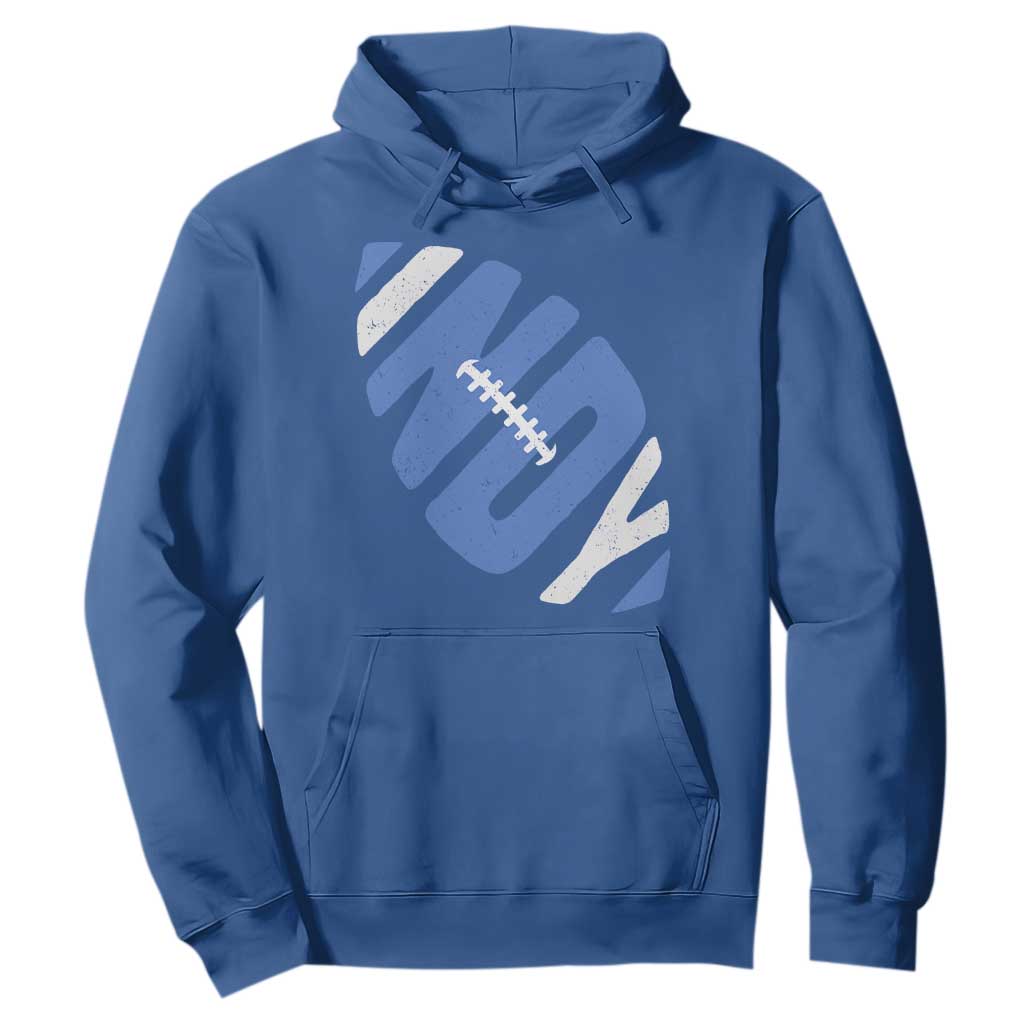 IFC Blue Football Lovers Game Day Hoodie TS11 Royal Blue Print Your Wear