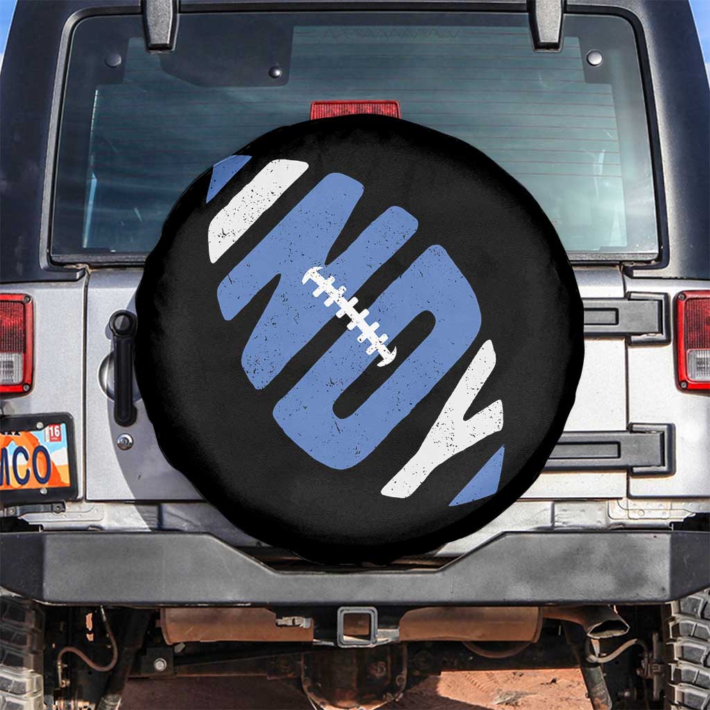 IFC Blue Football Lovers Game Day Spare Tire Cover TS11 No hole Black Print Your Wear