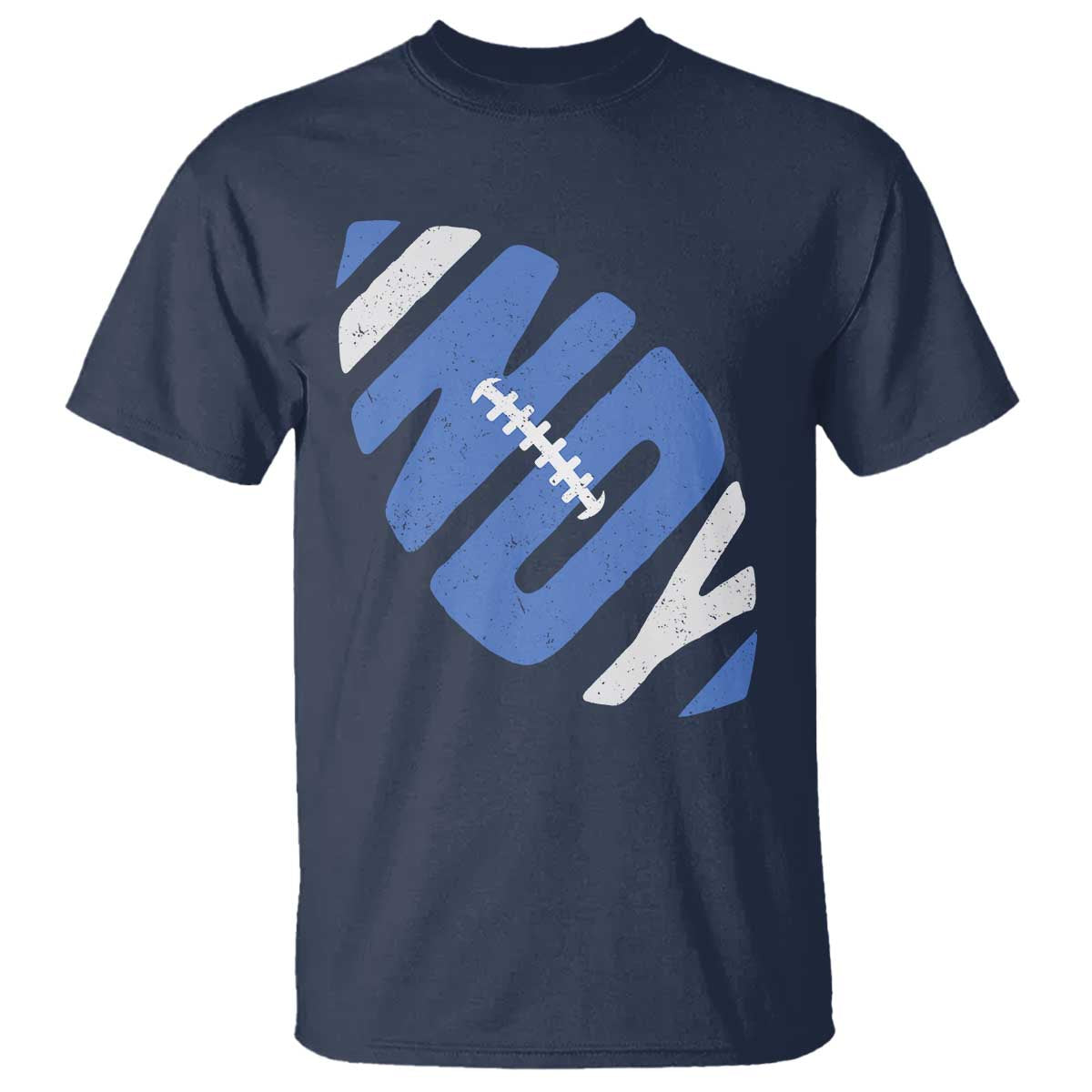 IFC Blue Football Lovers Game Day T Shirt TS11 Navy Print Your Wear