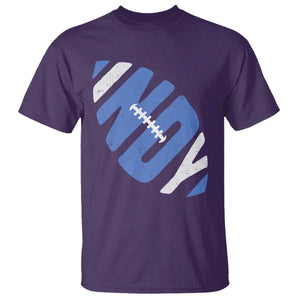 IFC Blue Football Lovers Game Day T Shirt TS11 Purple Print Your Wear
