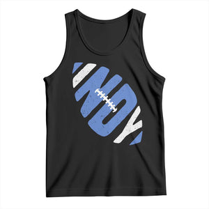 IFC Blue Football Lovers Game Day Tank Top TS11 Black Print Your Wear